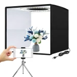 صندوق التصوير الاحترافي – صندوق إضاءة LED قابل للطي بحجم 60×60 سم